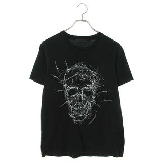 アレキサンダーマックイーン(Alexander McQueen)のアレキサンダーマックイーン スカルプリントTシャツ メンズ XS(Tシャツ/カットソー(半袖/袖なし))