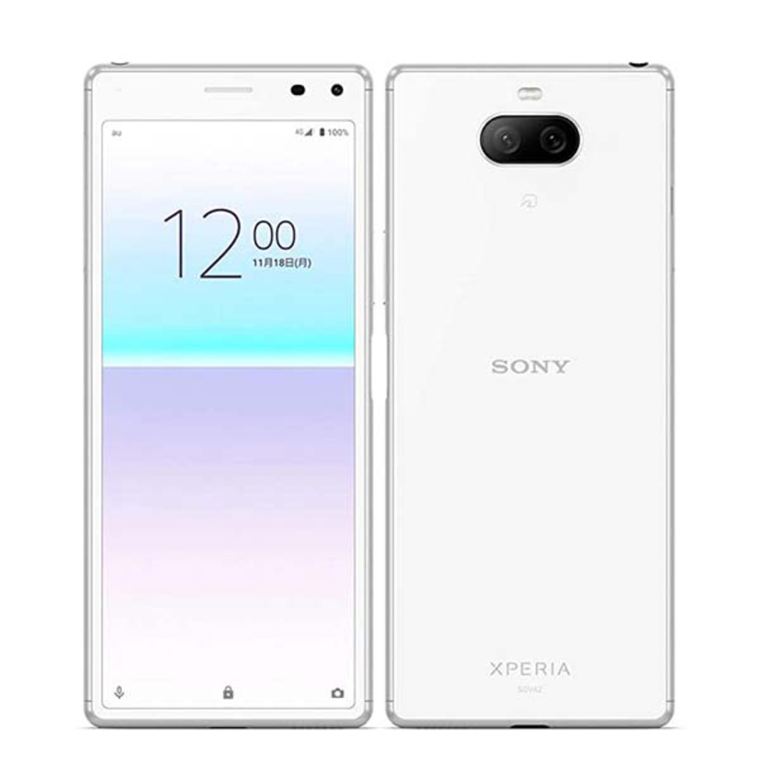 SONY - 【中古】 Xperia 8 SOV42 ホワイト SIMフリー 本体 UQモバイル