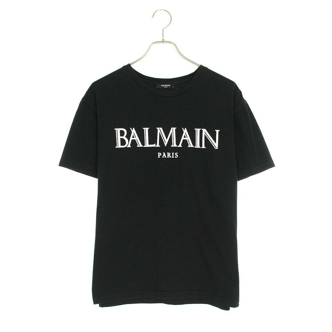 Tシャツ/カットソー(半袖/袖なし)バルマン  EG000BC27 ラバーロゴTシャツ メンズ XS