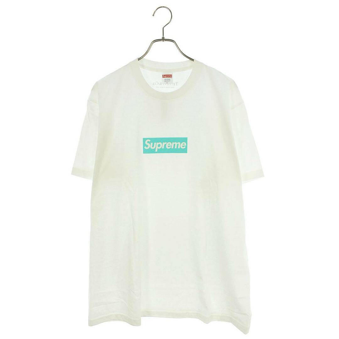 シュプリーム ×ティファニー TIFFANY&Co. 21AW Box Logo Tee ボックスロゴTシャツ メンズ L | フリマアプリ ラクマ