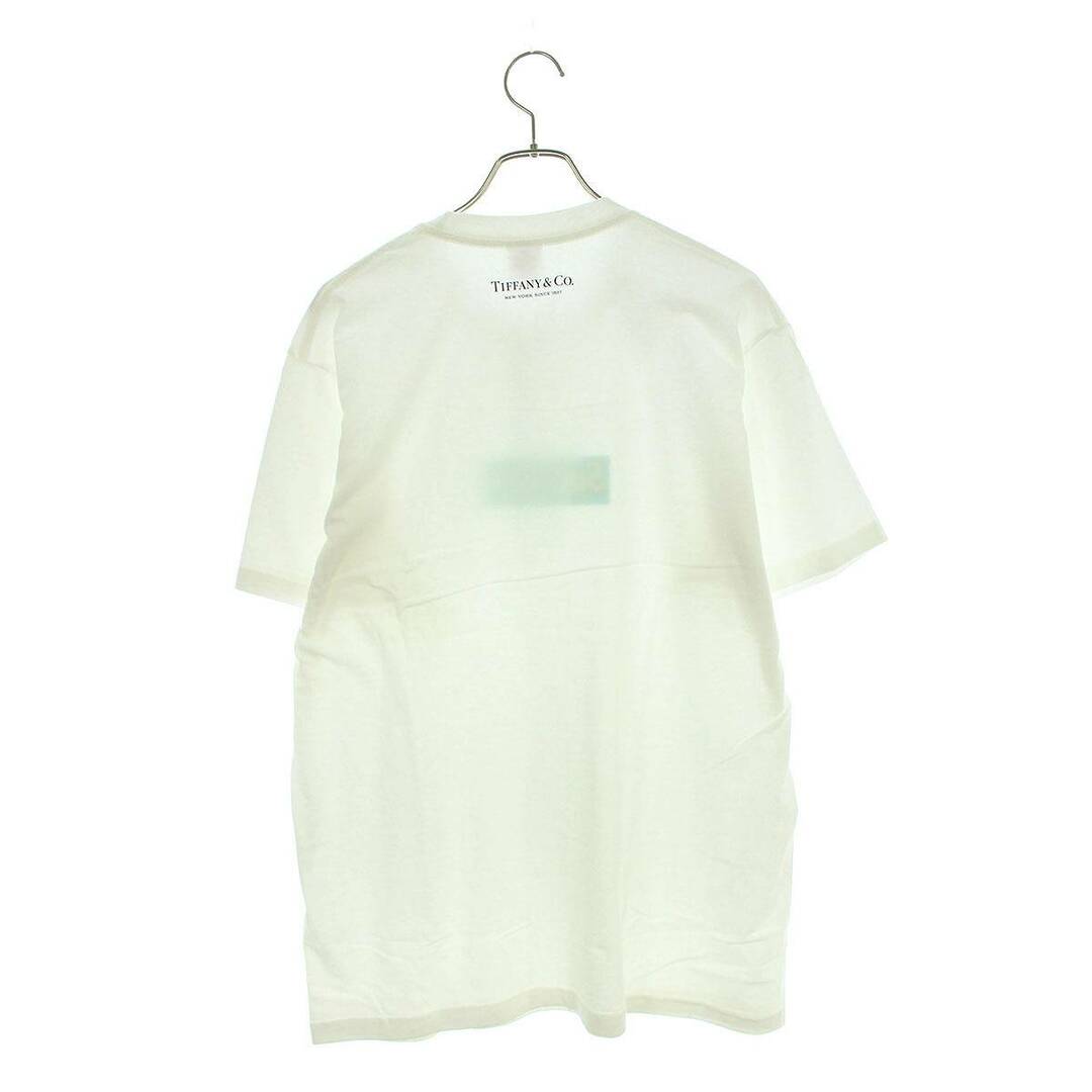 シュプリーム ×ティファニー TIFFANY&Co. 21AW Box Logo Tee ボックスロゴTシャツ メンズ L