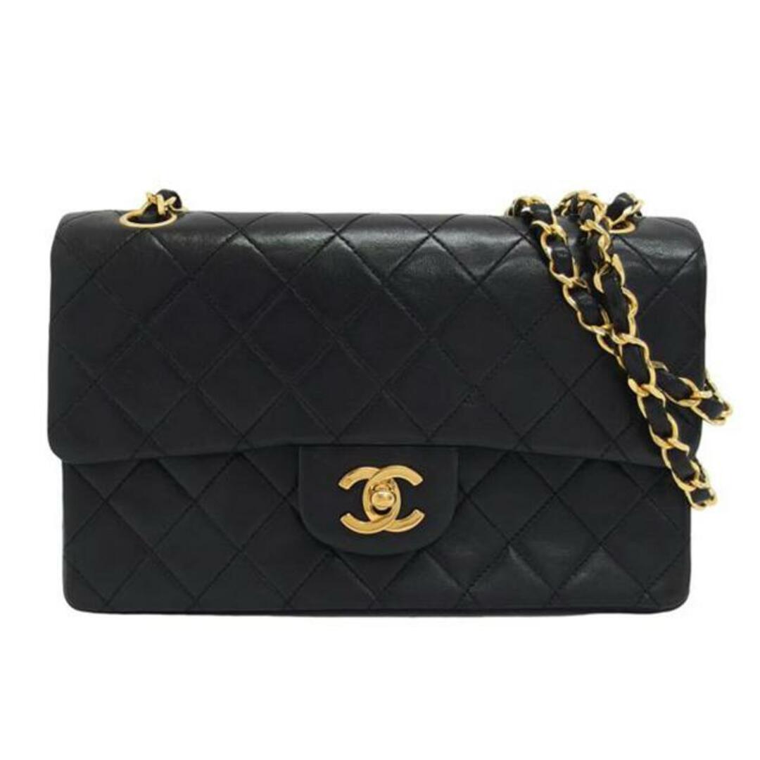 バッグ<br>CHANEL シャネル/マトラッセWフラップ/チェーンショルダーバッグ/ラムスキン/ブラック/063****/シャネル/ABランク/04