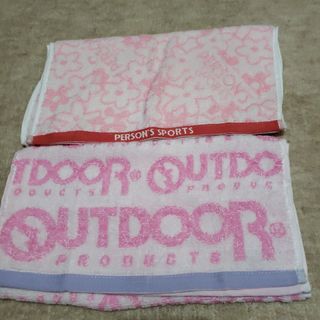 アウトドア(OUTDOOR)のパーソンズ、アウトドアフェイスタオル2枚セット(タオル/バス用品)