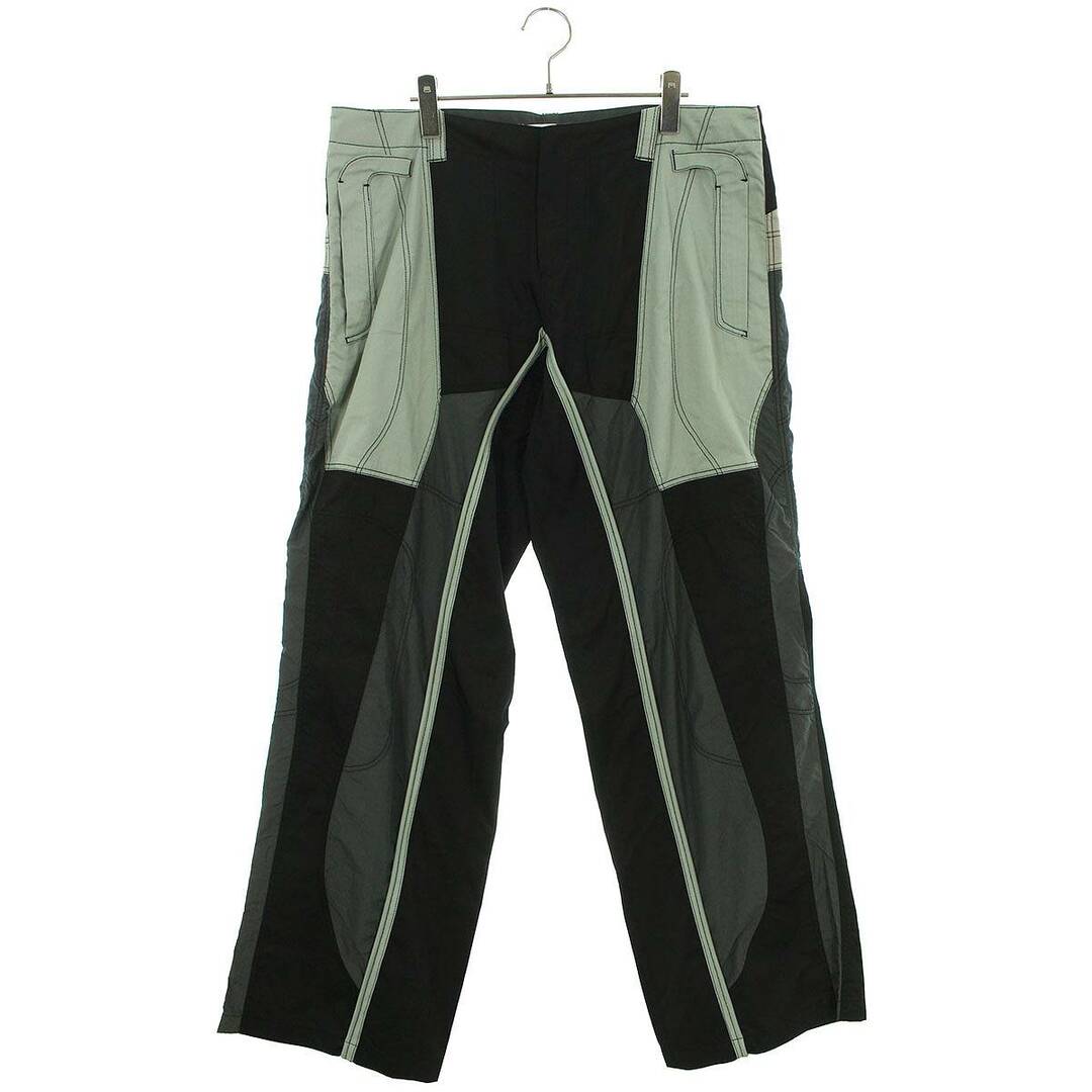 パンツトリプルエフポスタルサービス FFF POSTAL SERVICE  FLIGHT PANELED TROUSERS パネル切替フライトトラウザーロングパンツ メンズ 36インチ