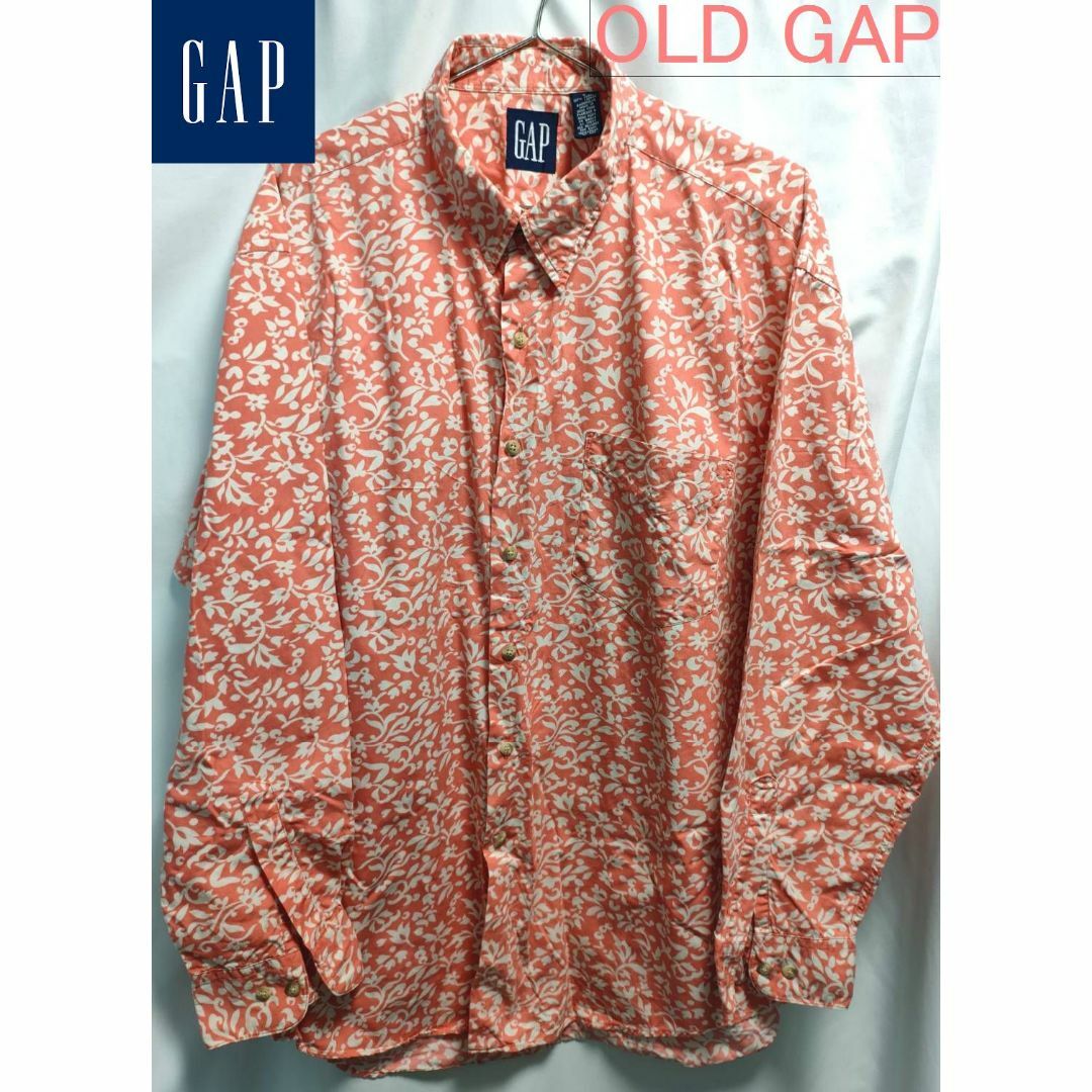 GAP(ギャップ)のOLD GAP 総柄長袖シャツ メンズのトップス(シャツ)の商品写真