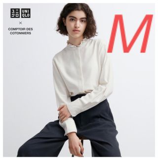 販売中のみ】ユニクロ ライン シャツ/ブラウス(レディース/長袖)の通販