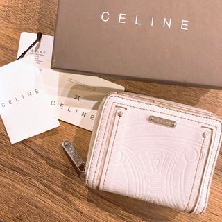 celine - セリーヌ 二つ折り 財布 ベージュの通販 by aloha's shop ...