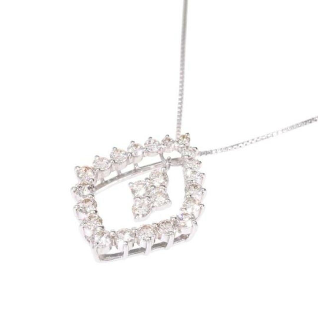 br>PT900/850ダイヤネックレス1.00ct/ネックレス/Aランク/79【中古】の