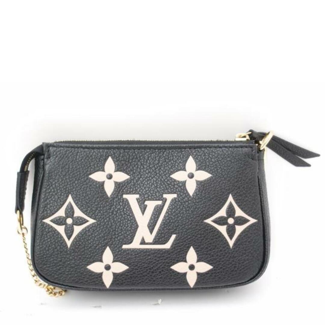 <br>LOUIS VUITTON ルイヴィトン ハンド 黒/ミニポシェット・アクセソワール/バイカラーモノグラムアンプラント/ノワール/M80732/RFI****/ルイ・ヴィトン/SAランク/69