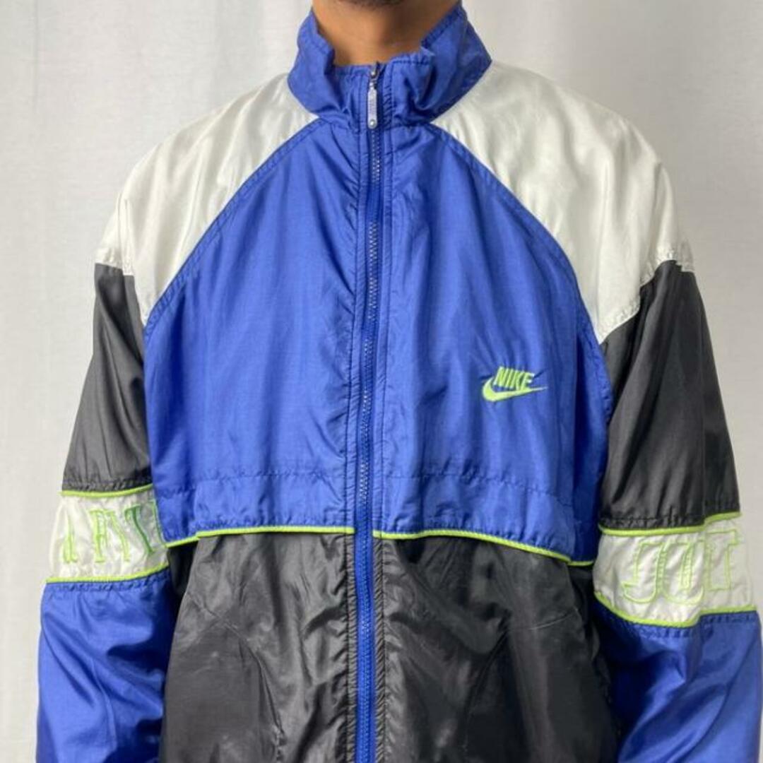 NIKE ナイキ 00年代 トラックジャケット スウッシュ グリーン M