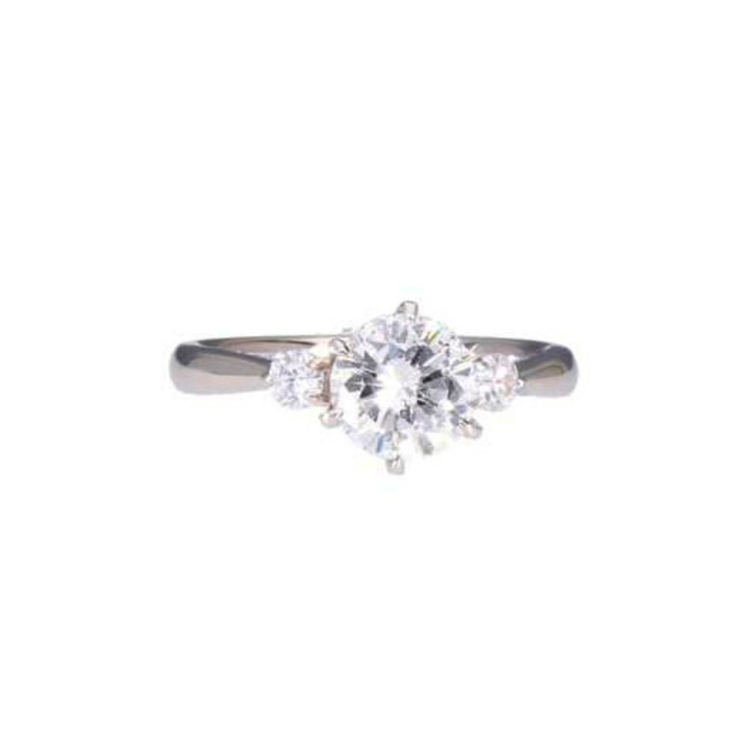 <br>【鑑定会】PT900ダイヤリング1.020/0.15ct/#8.5/リング/Aランク/59アクセサリー