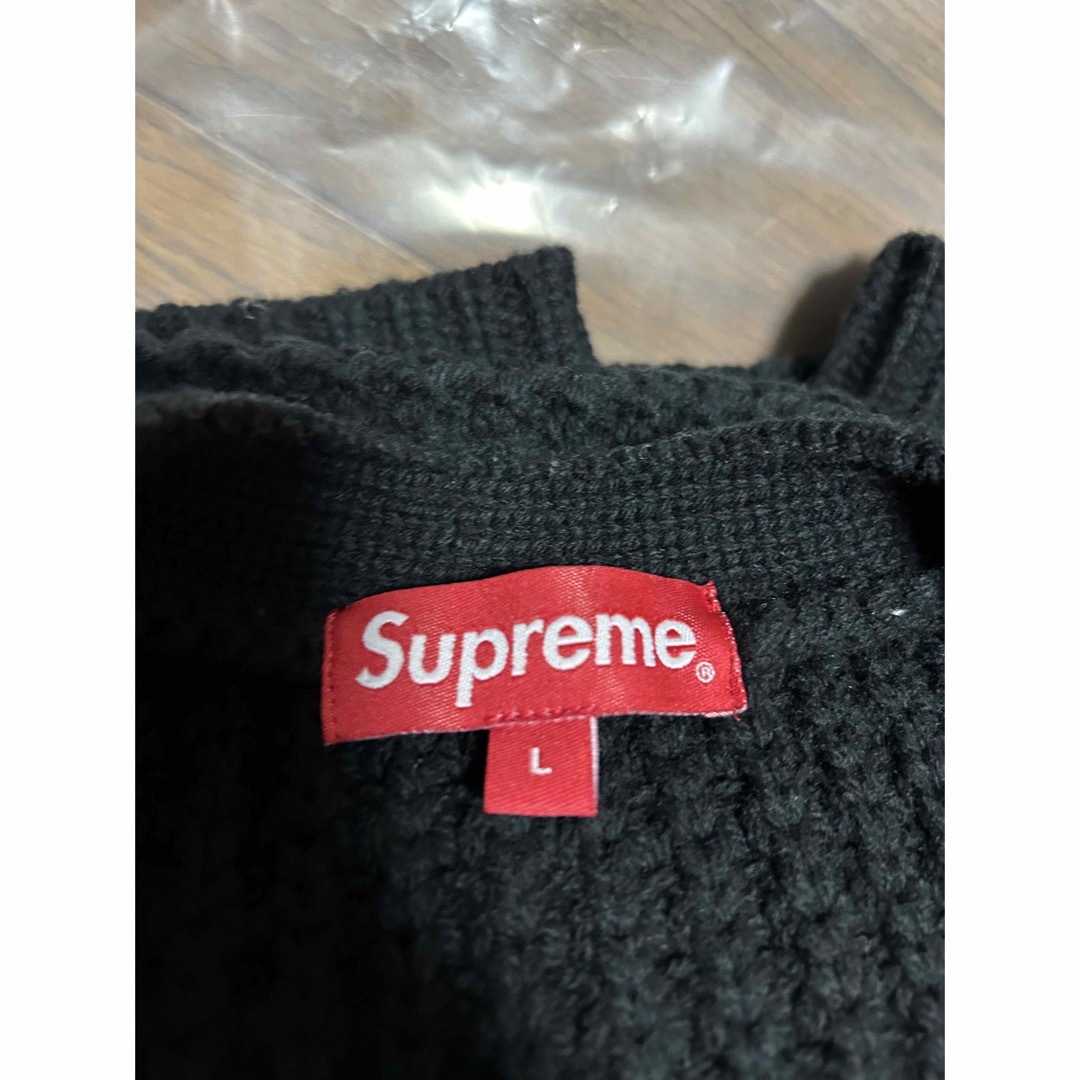 Supreme(シュプリーム)のSupreme Waffle Knit Cardigan L メンズのトップス(カーディガン)の商品写真