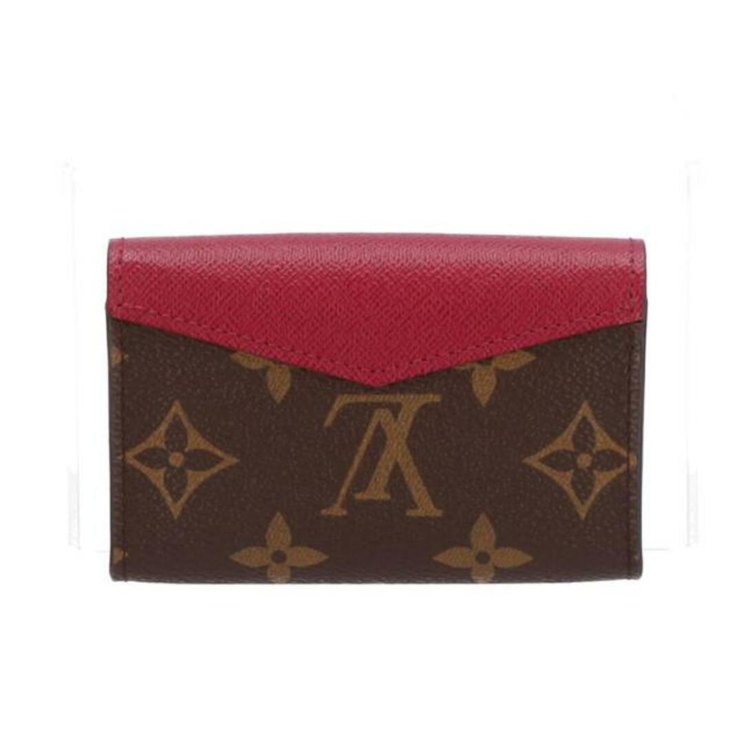 LOUIS VUITTON ルイヴィトン 財布 小物 カードケース レディース レッド ピンク/ミュルティカルト・サラ/モノグラム  フューシャ/M61273/SP4***/ルイ・ヴィトン/Aランク/75【中古】