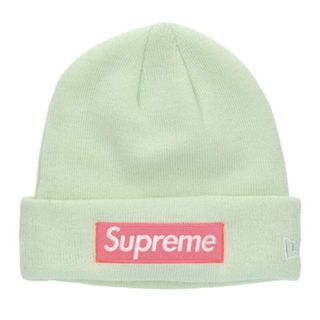 【GREY/灰色】Supreme New Era Box Logo Beanie