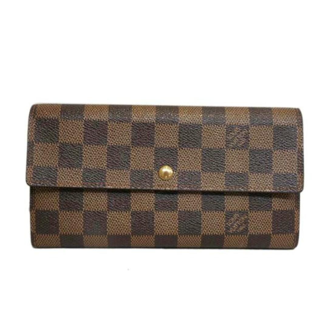 LOUIS VUITTON ルイ・ヴィトン/ポルトフォイユサラ/ダミエエベヌ/N61734/MB1***/ルイ・ヴィトン/ABランク/92【中古】 レディースのファッション小物(財布)の商品写真