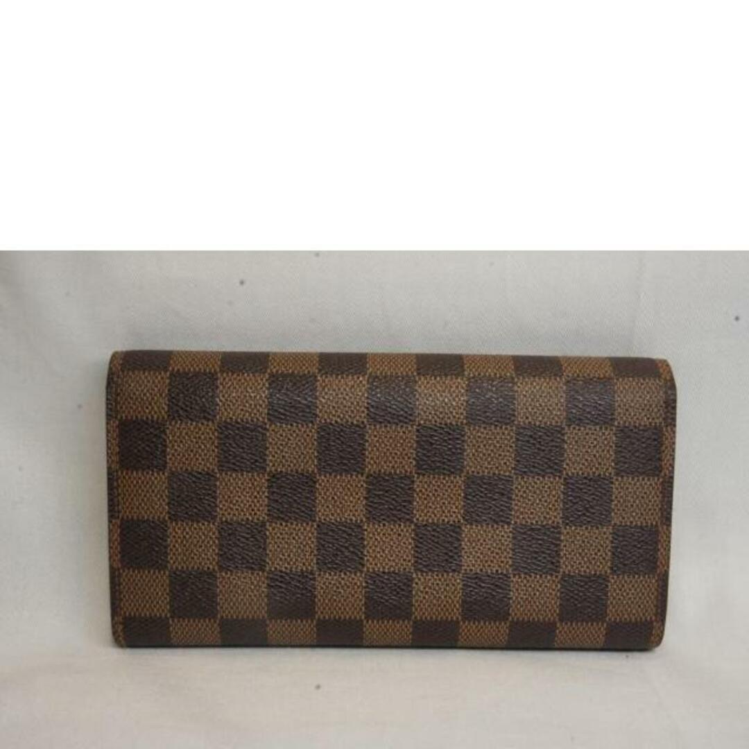 LOUIS VUITTON ルイ・ヴィトン/ポルトフォイユサラ/ダミエエベヌ/N61734/MB1***/ルイ・ヴィトン/ABランク/92【中古】 レディースのファッション小物(財布)の商品写真