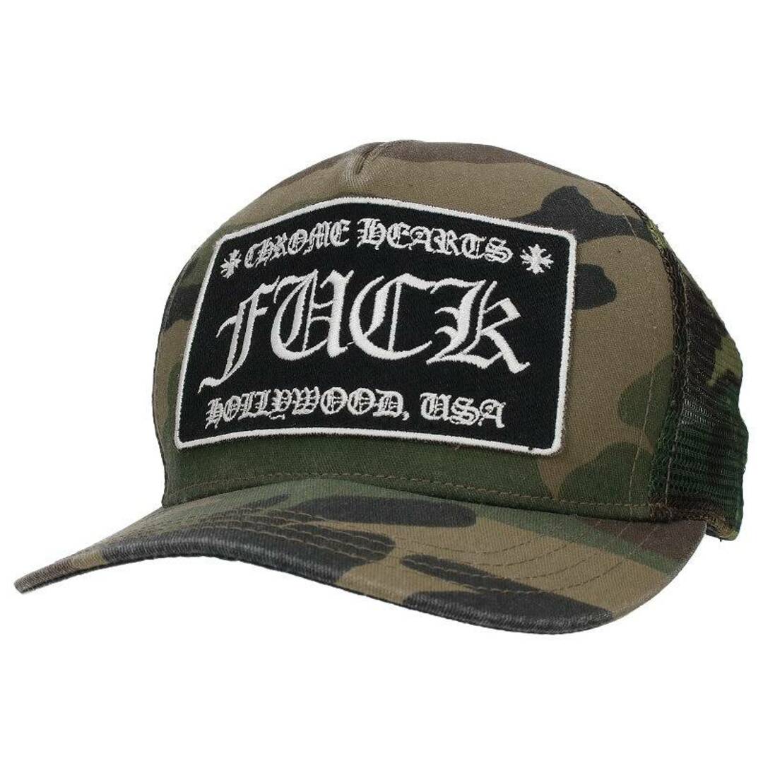 クロムハーツ  TRUCKER CAP/トラッカーキャップ CHパッチクロスボール付メッシュ帽子  メンズ