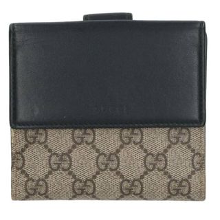 グッチ(Gucci)のグッチ  410104  GGスプリーム二つ折り財布 メンズ(財布)