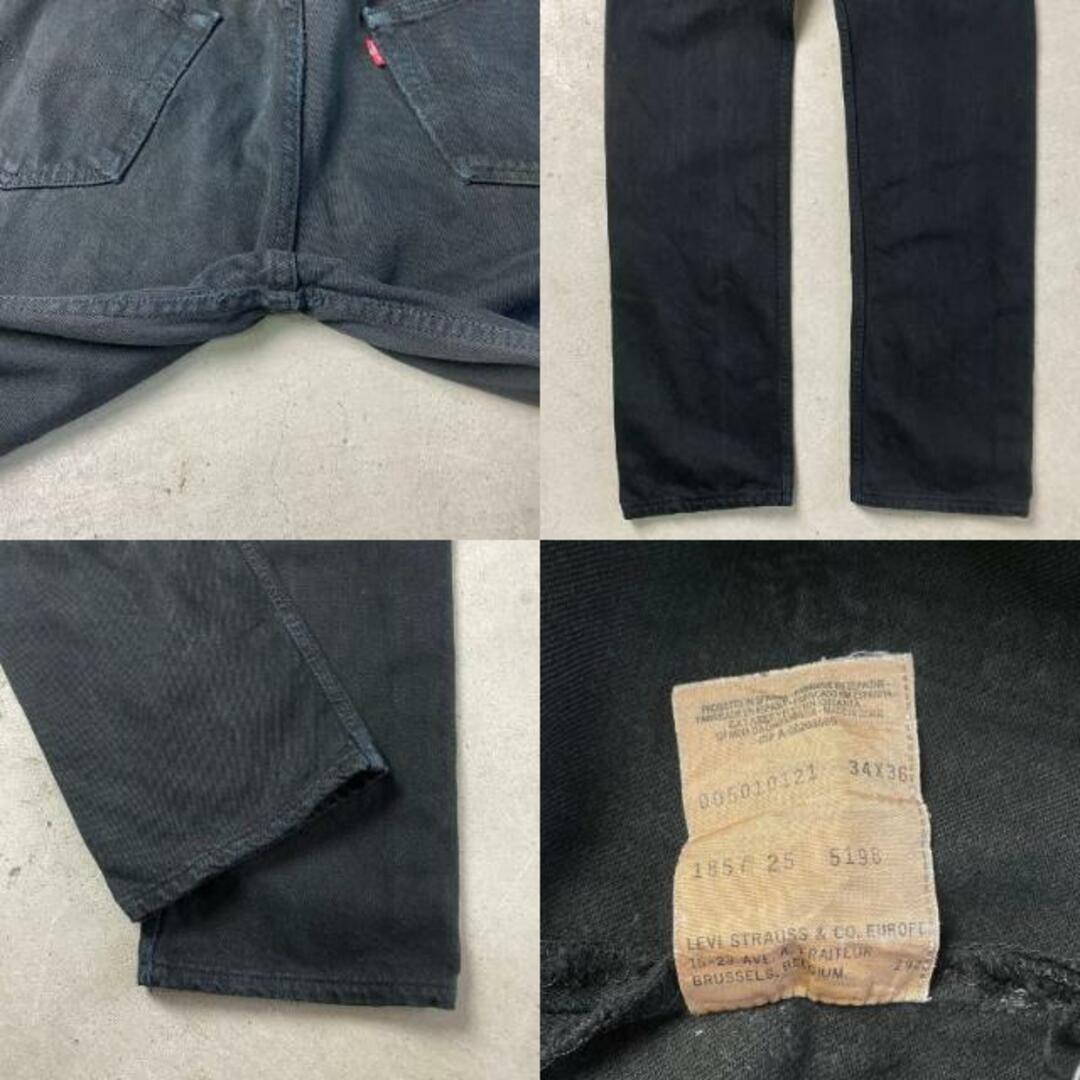 90年代 リーバイス Levi's LEVISTRAUSS 545 LOOSE FIT ブラックジーンズ デニムパンツ メンズw36 ヴィンテージ /eaa331631