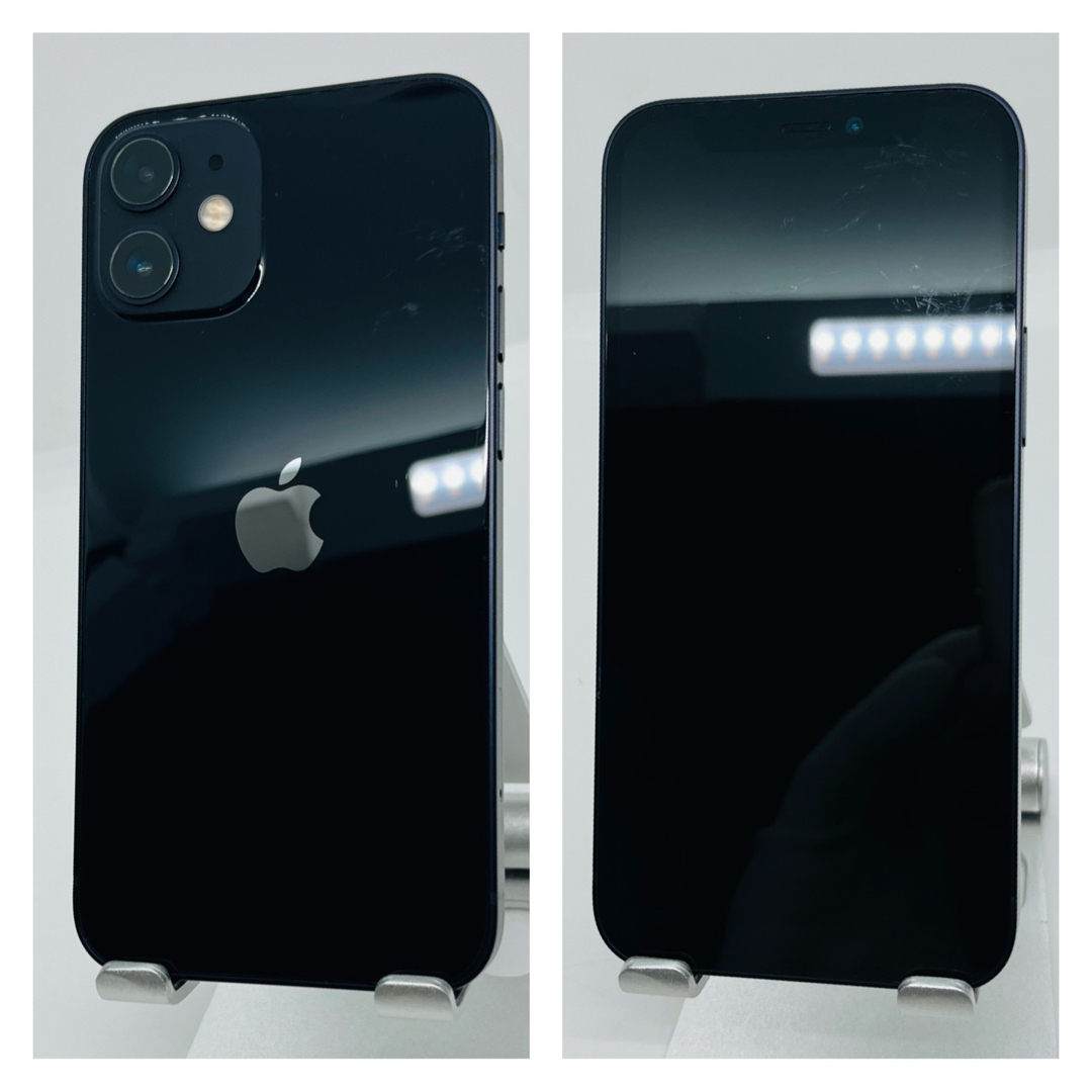 iPhone - B 新品電池 iPhone 12 mini ブラック 256 GB SIMフリーの通販