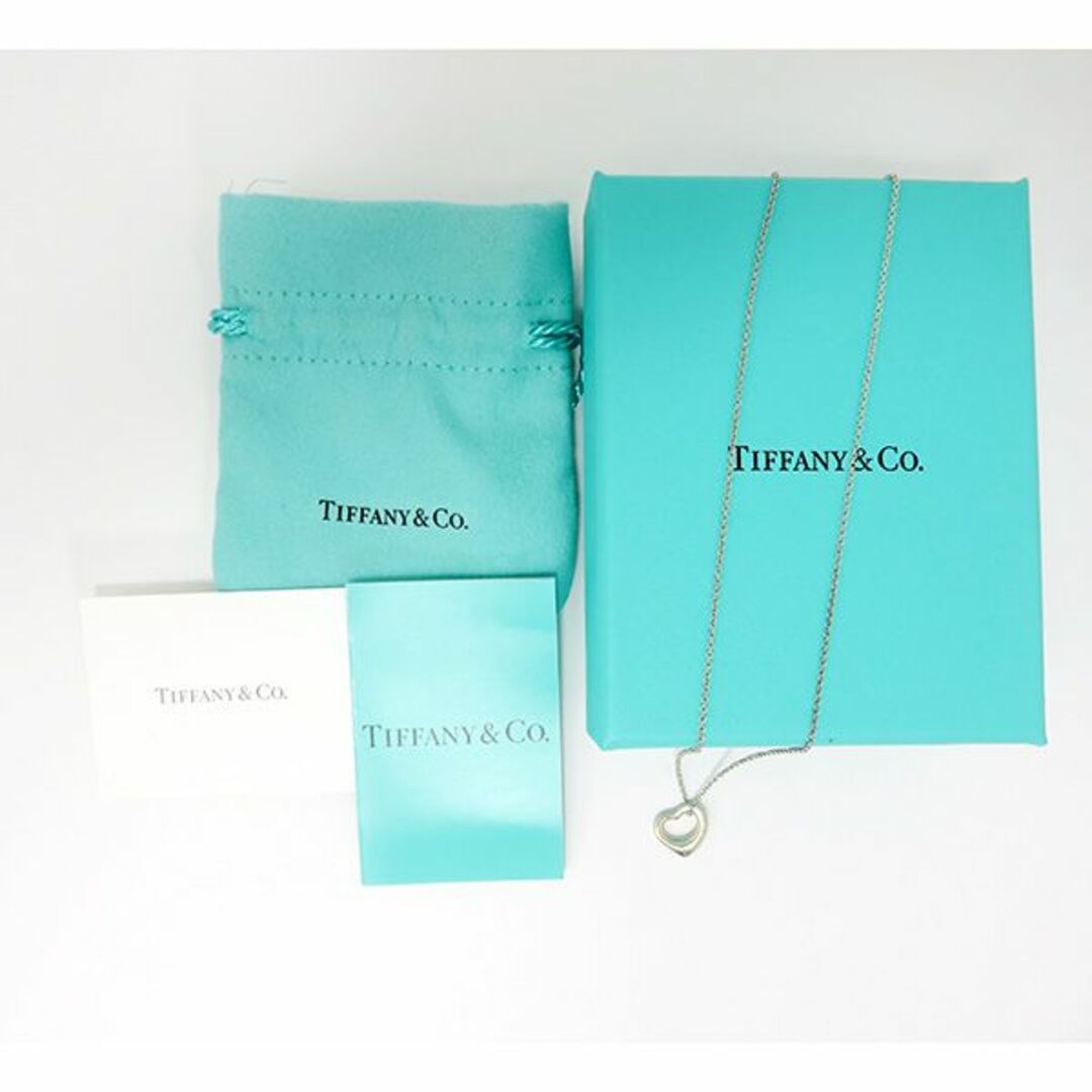 アクセサリー【Tiffany & Co. 】ティファニー　ネックレス　ミニオープンハート　SV925　レディース　ランクA