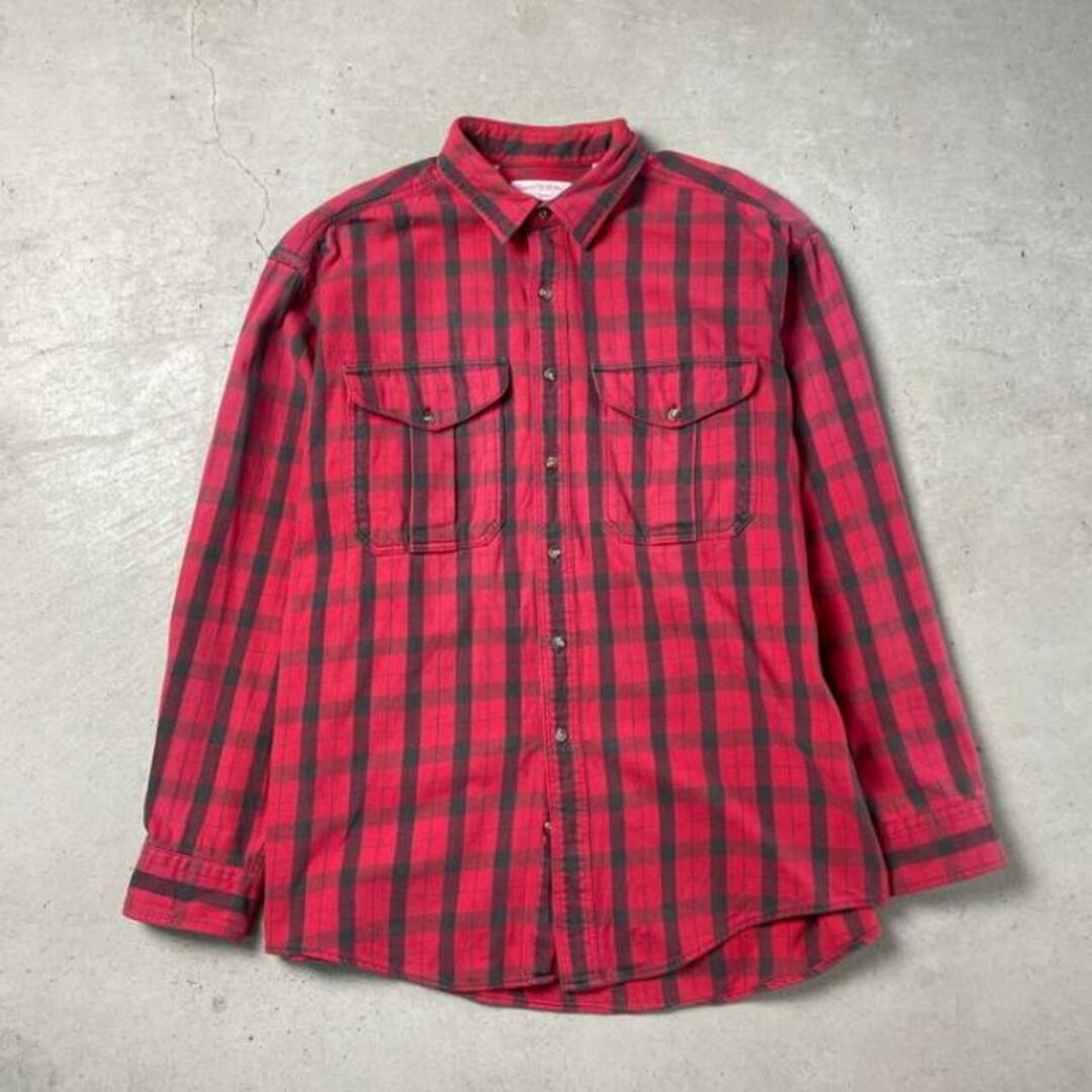 90年代 FILSON GARMENT 長袖 コットンシャツ USA製 メンズM ヴィンテージ /eaa375516