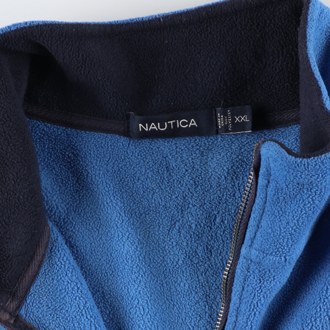 NAUTICA(ノーティカ)の古着 ノーティカ NAUTICA フリースジャケット メンズXXL /eaa361709 メンズのジャケット/アウター(その他)の商品写真