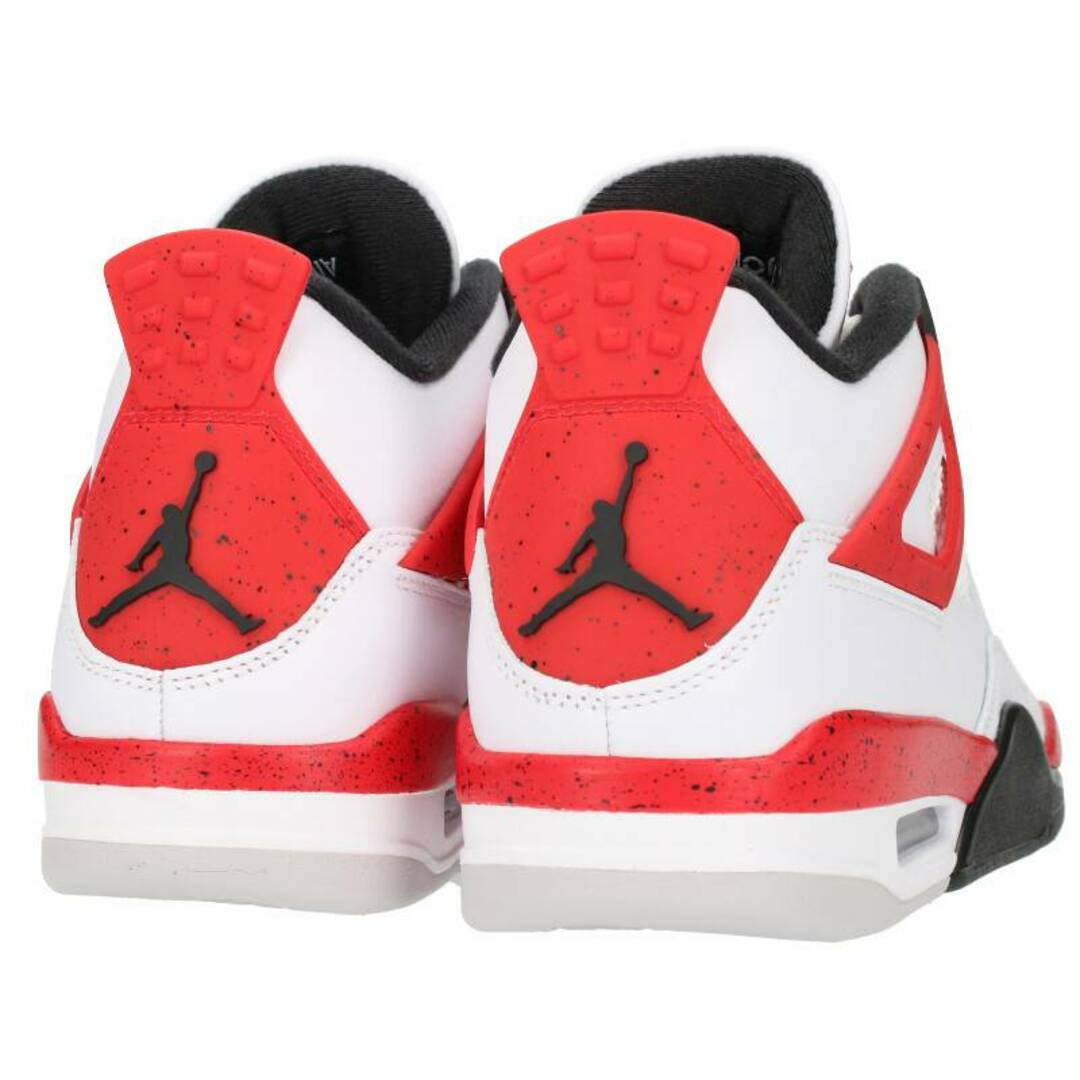 ナイキ  AIR JORDAN 4 RED CEMENT　DH6927-161 エアジョーダン4レッドセメントスニーカー メンズ 28cm