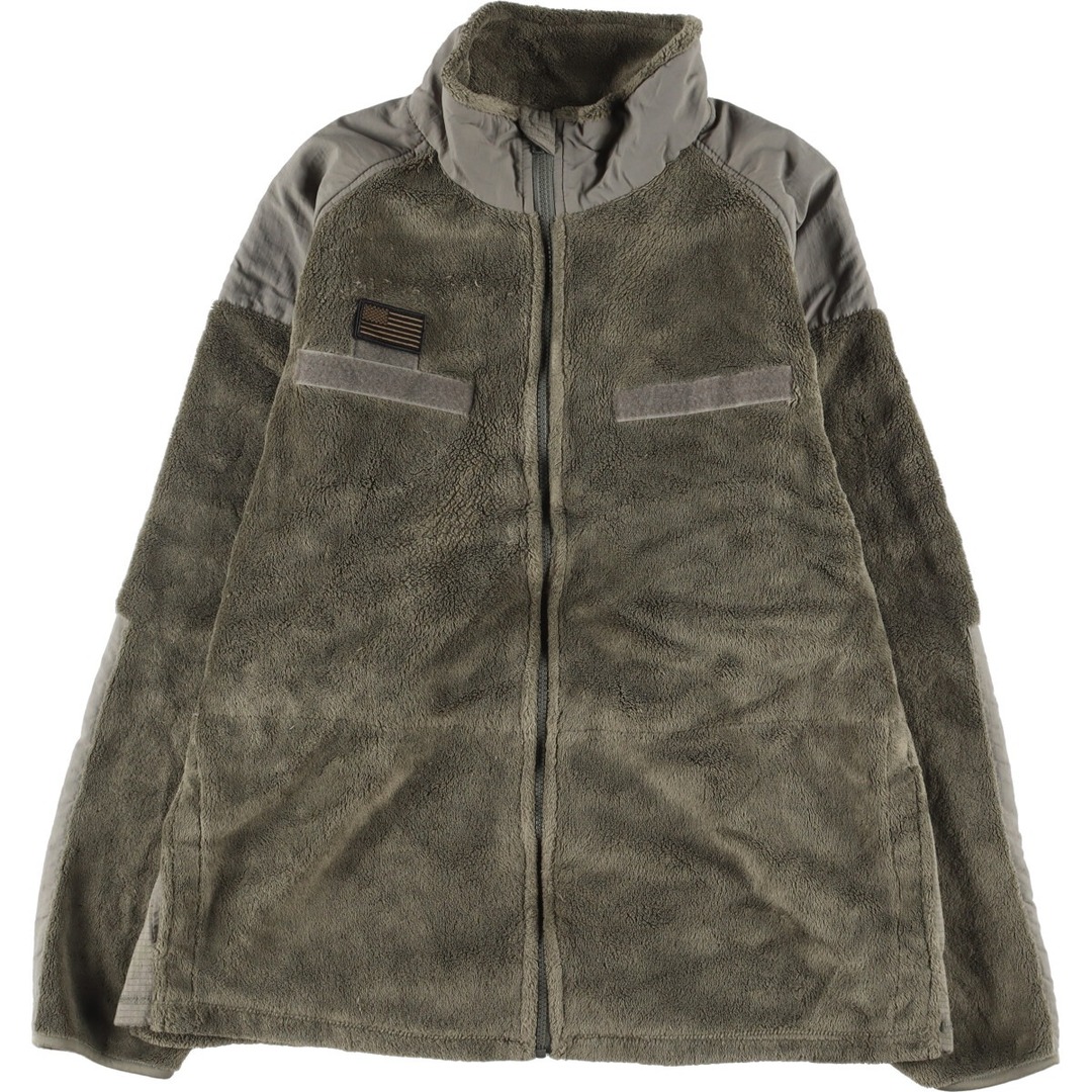 米軍実品 JACKET FLEECE COLD WEATHER(GEN 3) ミリタリー フリースジャケット USA製 LARGE REGULAR メンズL /eaa334358USA製年代