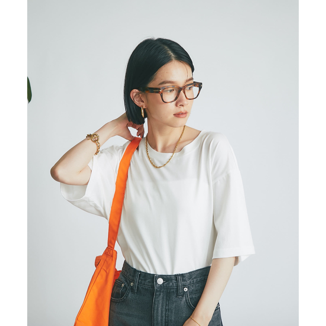 新品 リヴドロワ 白 RIVE DROITE MONN モン オーバーTシャツ