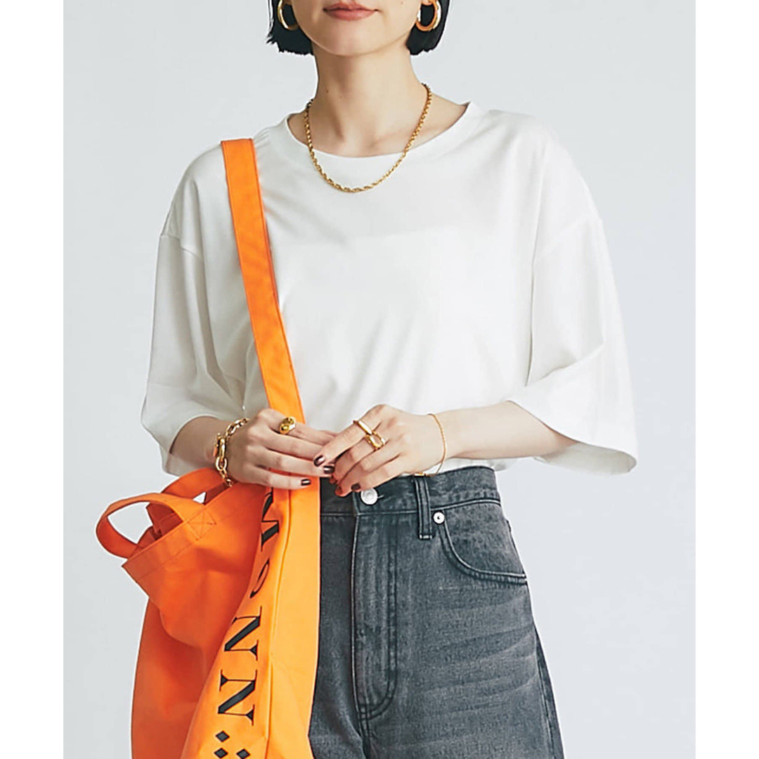 新品 リヴドロワ 白 RIVE DROITE MONN モン オーバーTシャツ | フリマアプリ ラクマ