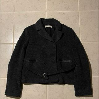 miu miu archive mohair short jacket