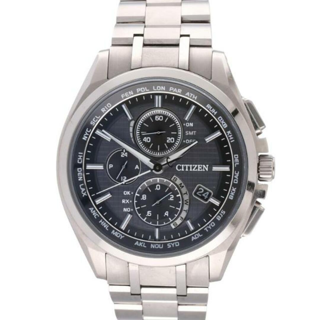 <br>CITIZEN シチズン/H804-T018696/アテッサ・ダイレクトフライト/電波ソーラー/AT8040-57E/391******/メンズ時計/ABランク/75約40ｍｍ腕周り