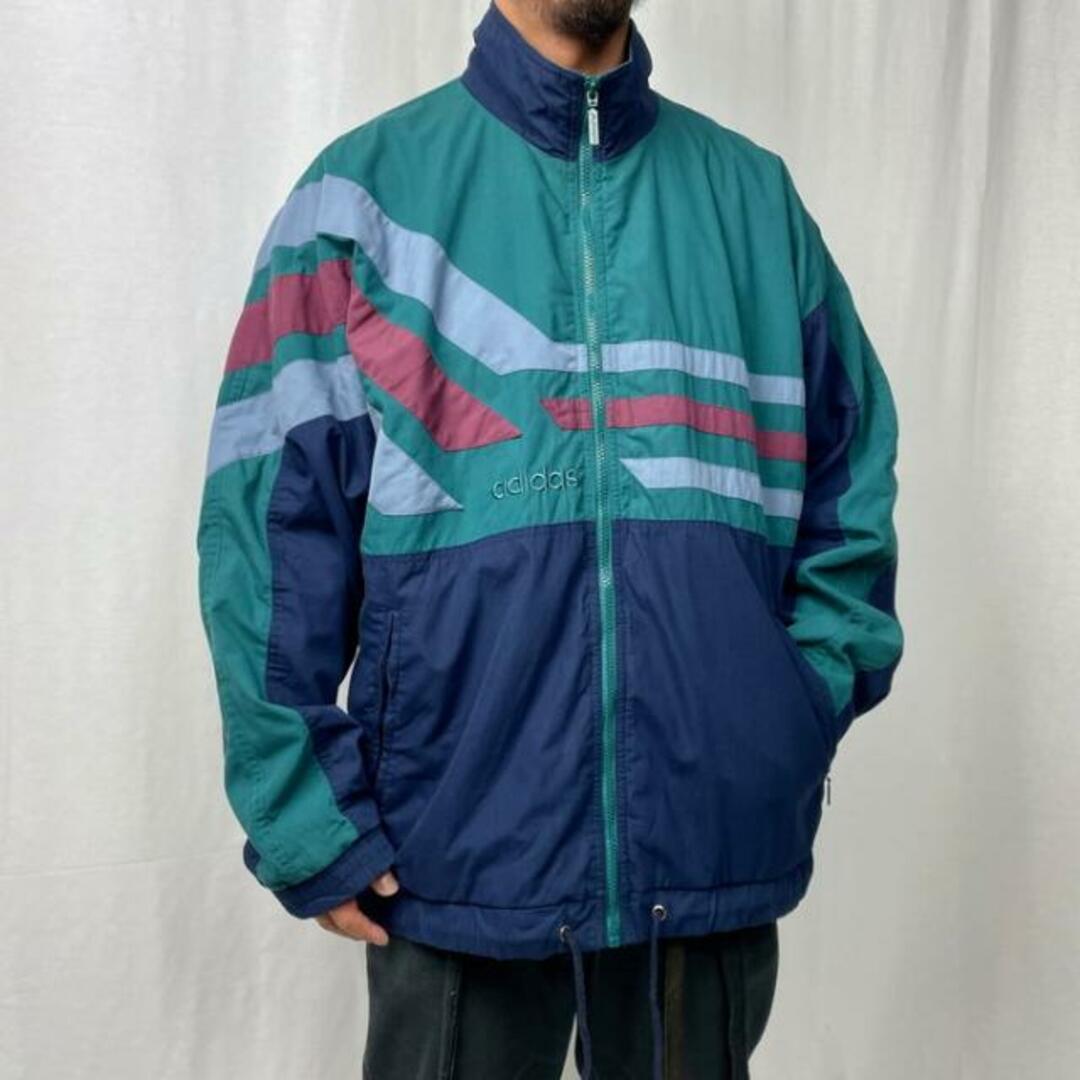 adidas - 80年代 adidas アディダス ポリエステル×コットン トラック