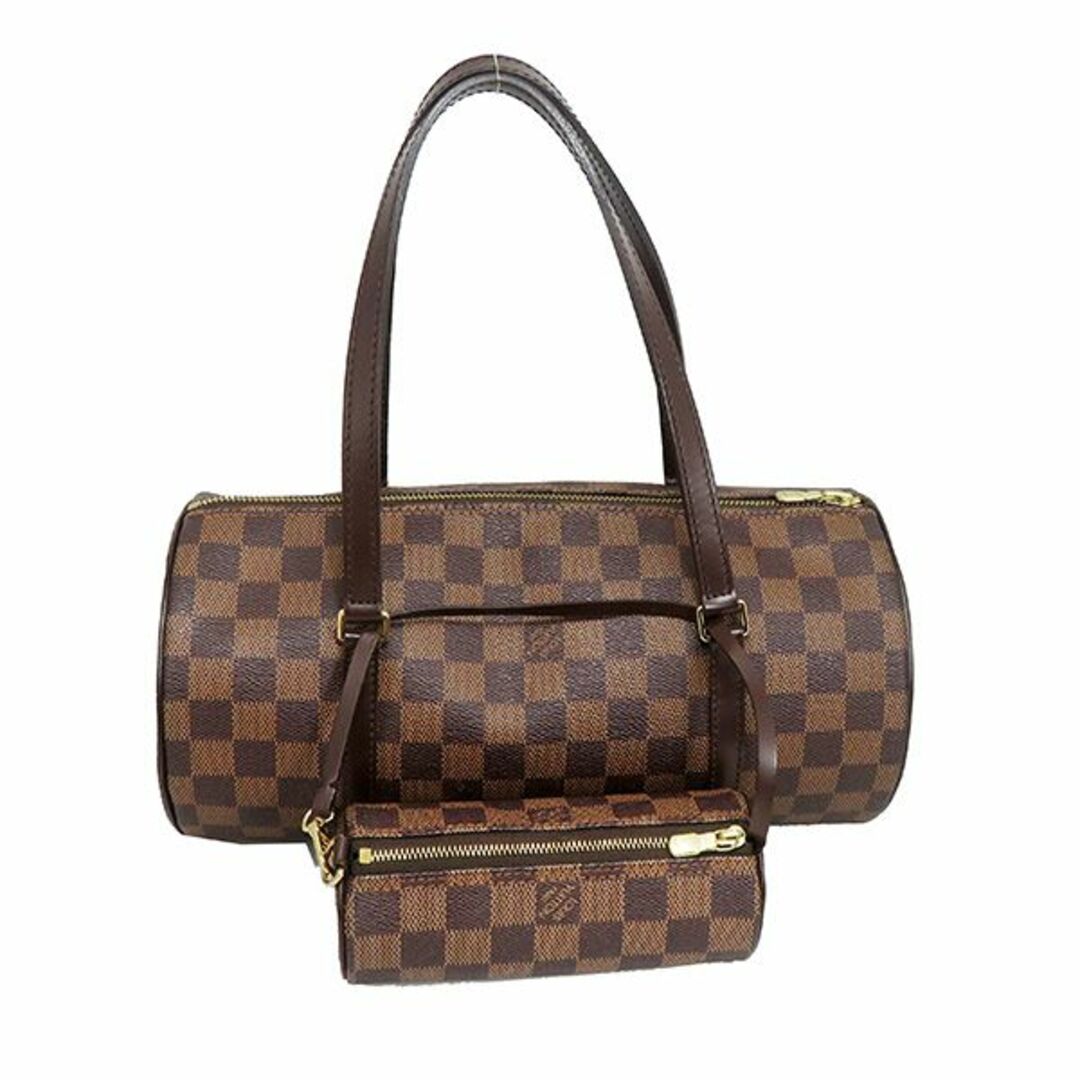 【LOUIS VUITTON】ルイ・ヴィトン　ハンドバッグ　トートバッグ　パピヨン30　ポーチ付き　N51303　ダミエライン　ランクABレディース