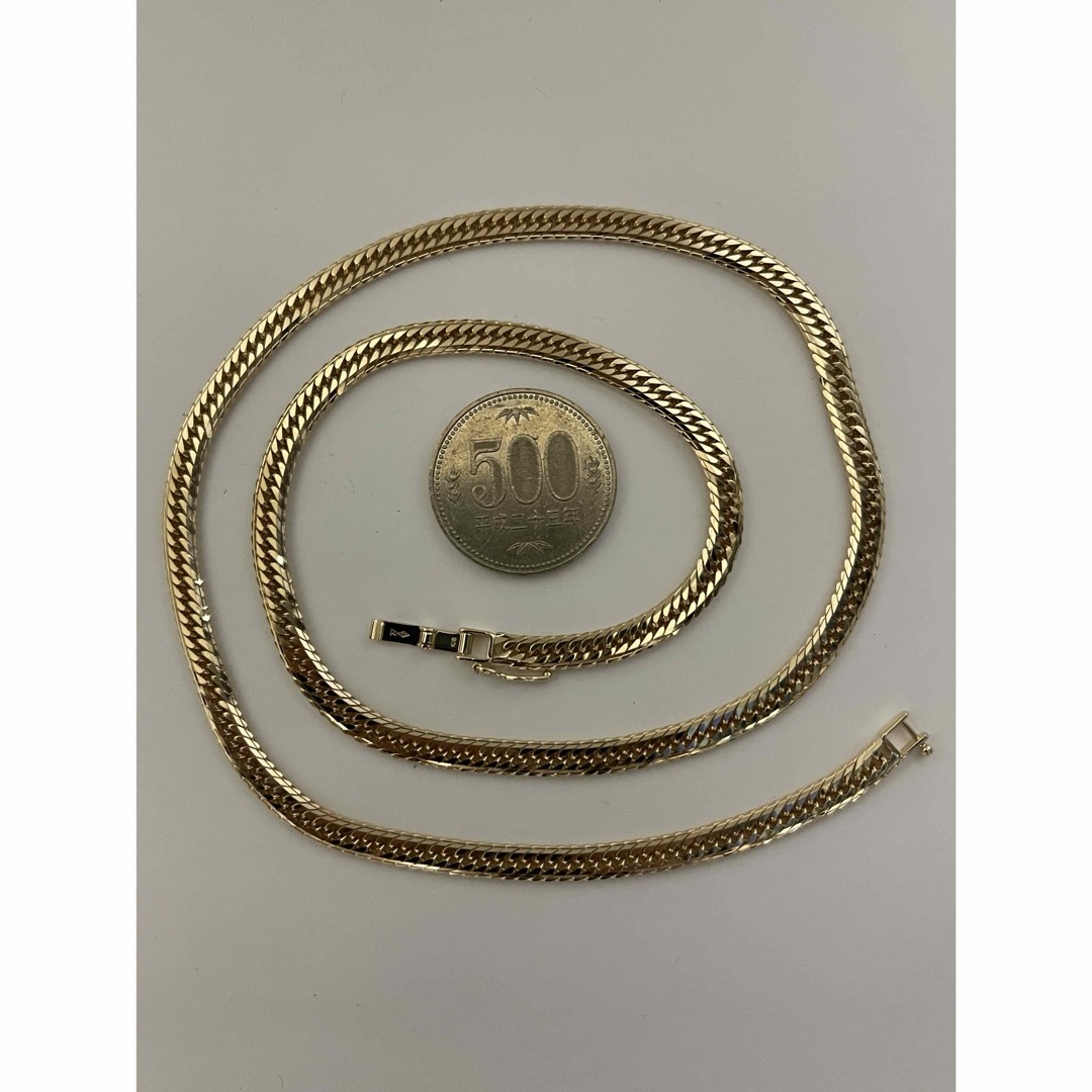 K18喜平ネックレス 12面トリプルカット 約55cmの通販 by ジュエリー