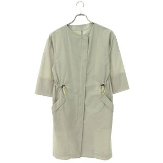 ブルネロクチネリ(BRUNELLO CUCINELLI)のブルネロクチネリ ノーカラージップアップコート レディース 46(その他)