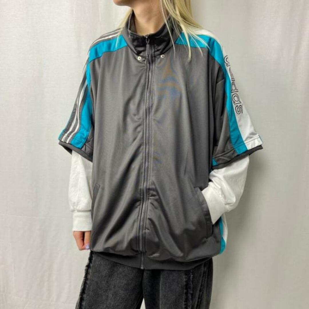 adidas - 90年代 adidas アディダス 半袖 ジャージ トラックジャケット ...