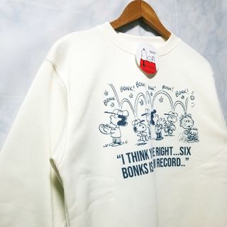 ピーナッツ(PEANUTS)のPEANUTS　チャーリー　ブラウン　新品　トレーナー　裏起毛　野球　スヌーピー(スウェット)