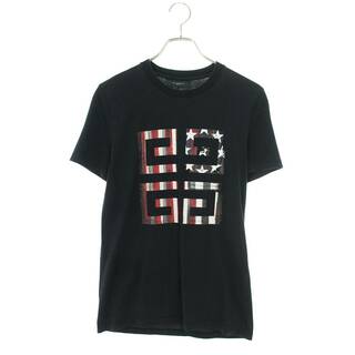 ジバンシィ(GIVENCHY)のジバンシィ  12S 7230 651 GGロゴアメリカンフラッグTシャツ レディース XXS(Tシャツ(半袖/袖なし))