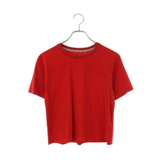 フェンディ(FENDI)のフェンディ  FS7389 AFLT メッシュロゴ刺繍Tシャツ レディース S(Tシャツ(半袖/袖なし))