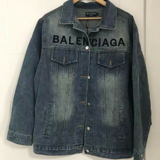 バレンシアガ★Balenciaga デニムジャケット　48