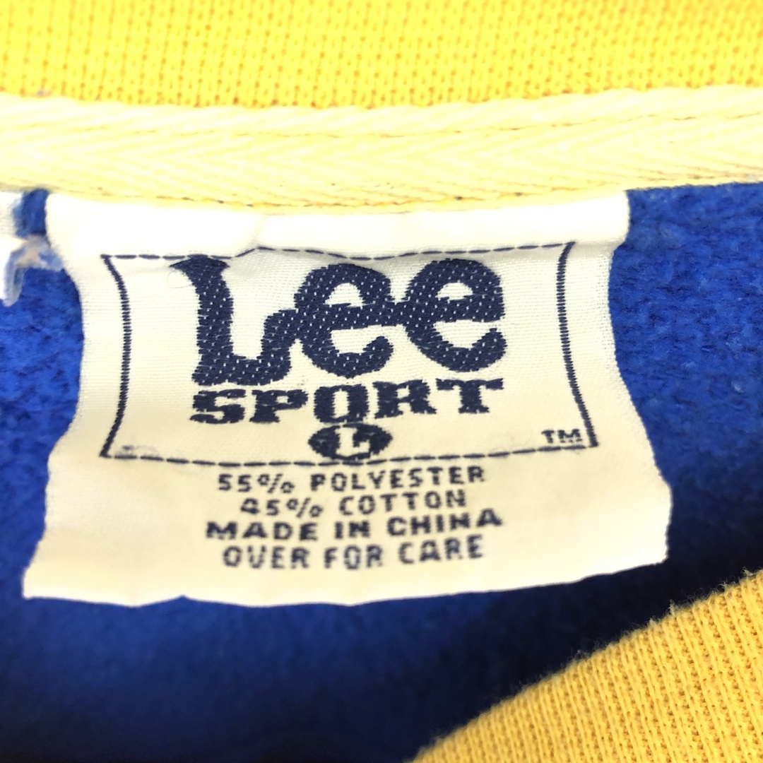 Lee(リー)の古着 90年代 リー Lee SPORT ハイネック NFL LOS ANGELES RAMS ロサンゼルスラムズ 袖ワッペン スウェットシャツ トレーナー メンズL ヴィンテージ /eaa387879 メンズのトップス(スウェット)の商品写真