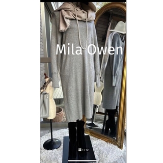 Mila Owen - MilaOwen ヤクニットOPの通販 by mi___｜ミラオーウェン
