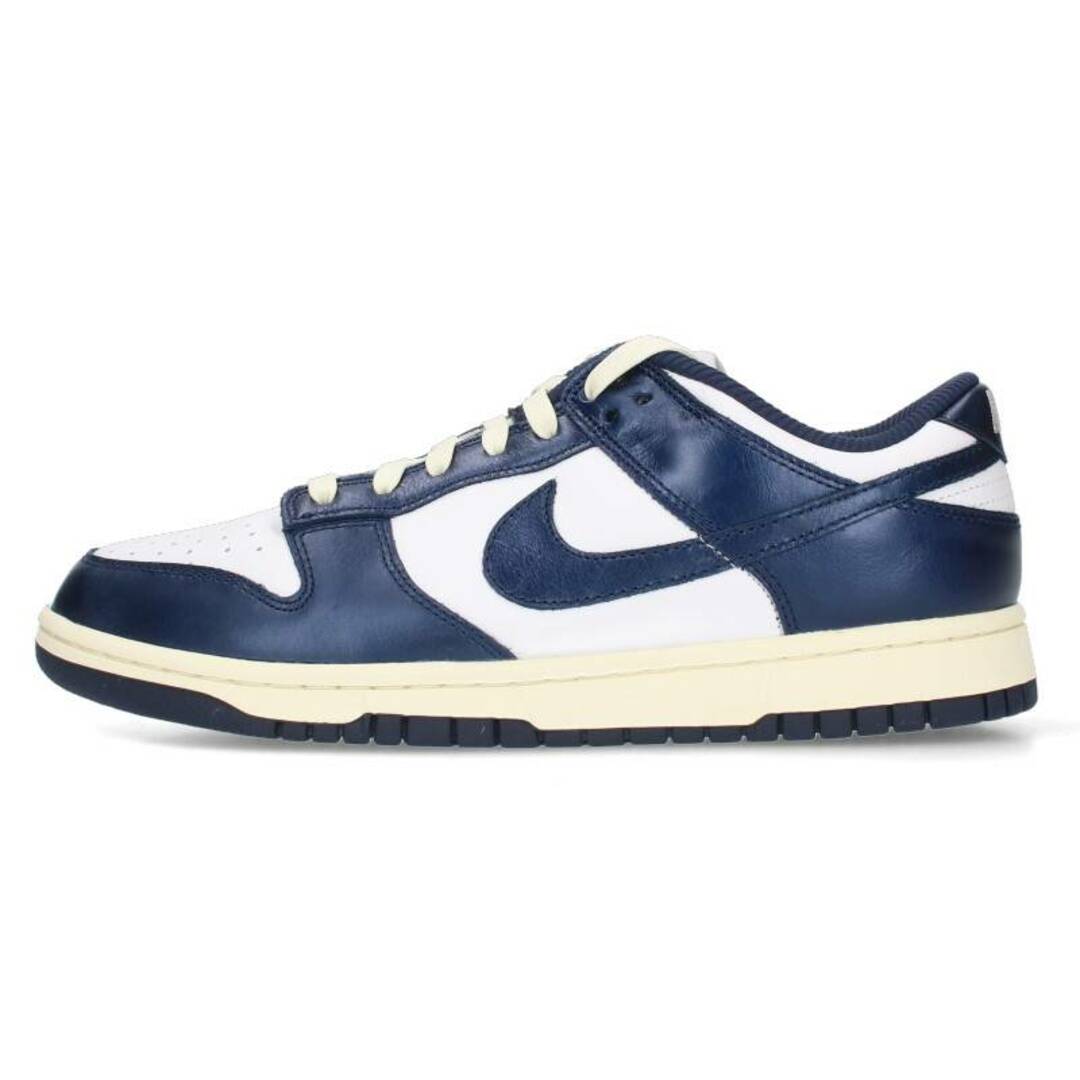 NIKE - ナイキ WMNS Dunk Low PRM Midnight Navy and White FN7197-100