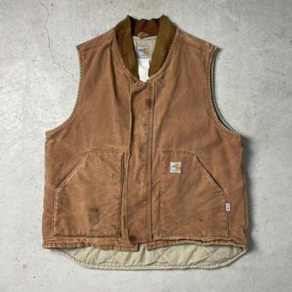 Carhartt FR カーハート ダック地 ワークベスト キルティング