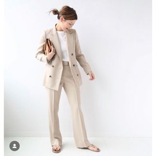 アパルトモンドゥーズィエムクラス(L'Appartement DEUXIEME CLASSE)の新品タグ付き　EVERYDAY I LIKE. スリムフレアパンツ 38(その他)