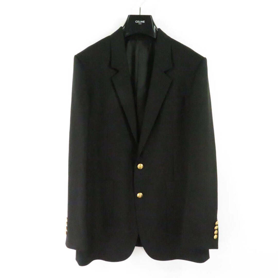 美品 CELINE セリーヌ JUDE JACKET (2V06G778Q) テーラード ジャケット 1点 38 ウール100% 総裏 レディース  AY4598W | フリマアプリ ラクマ