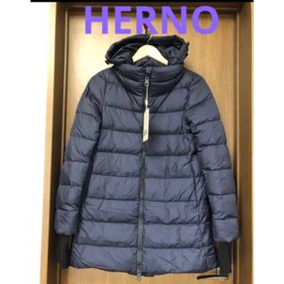 新品　ダウン　Herno ヘルノ　ライトダウン　Rosella 38 七分袖