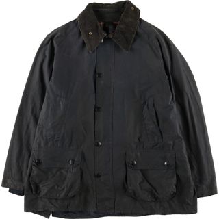 バーブァー(Barbour)の古着 80~90年代 バブアー Barbour BEDALE ビデイル 旧3ワラント ワックスコットン オイルドジャケット 英国製 メンズL ヴィンテージ /eaa384181(その他)